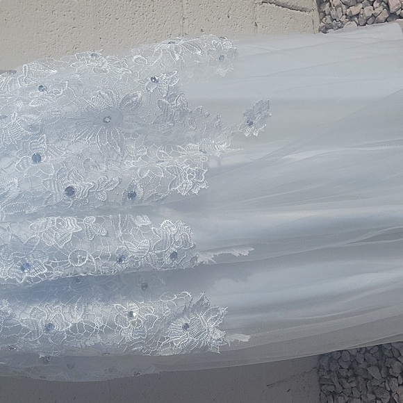 TEA Lenght Wedding Dress - Picture 7 of 13